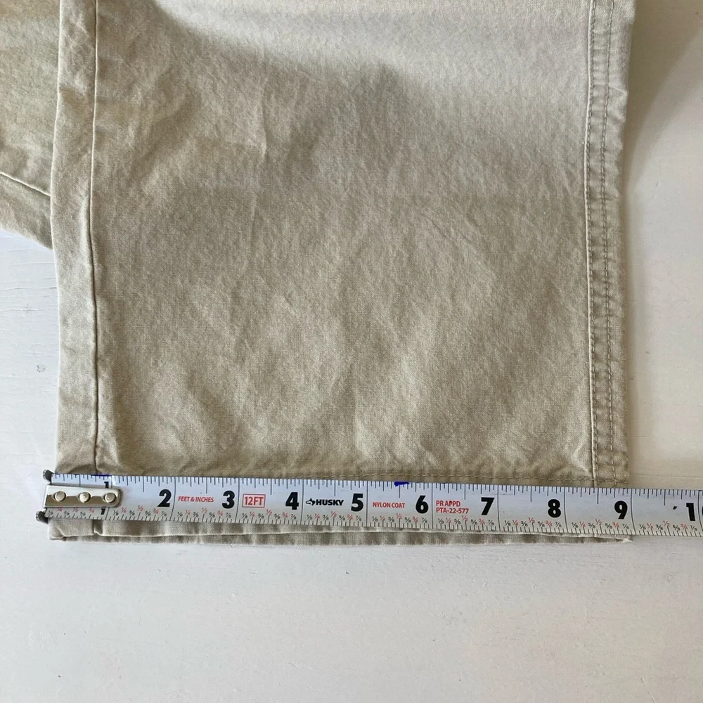LL Bean Men’s Tropic Weight Khaki Comfort Size 35X30 Cotton Cargo